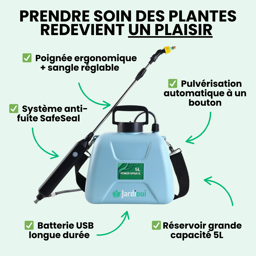 Pulverizador de riego eléctrico