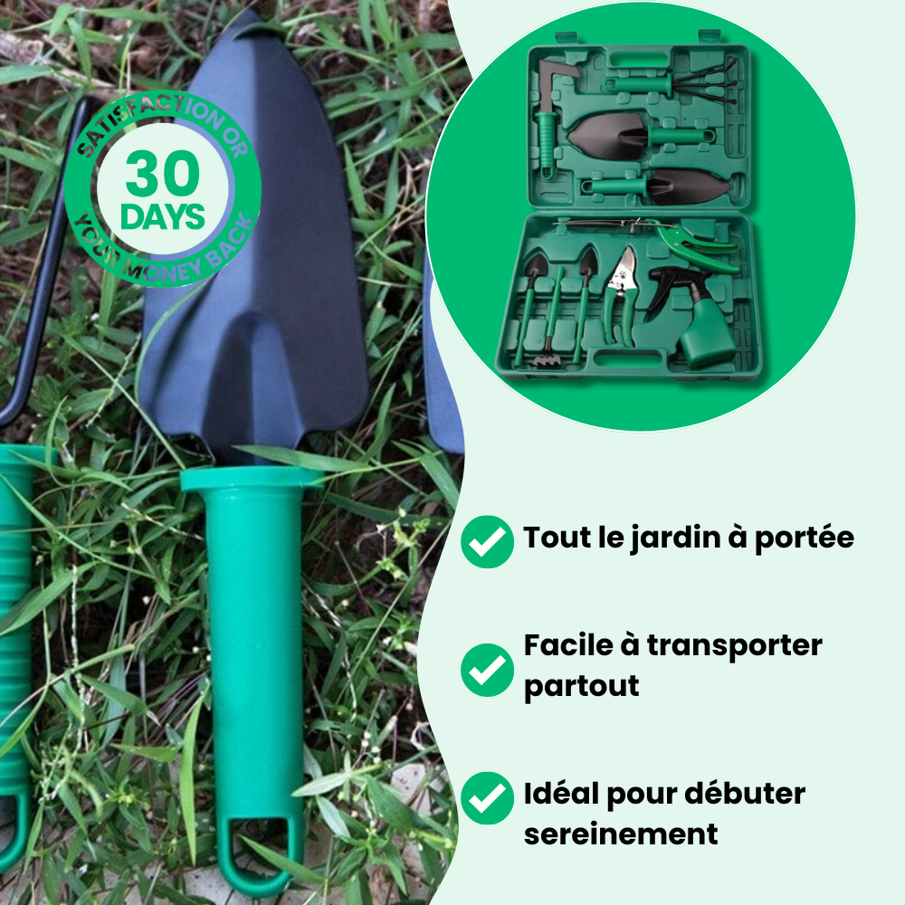 Kit de herramientas de jardín multifuncional