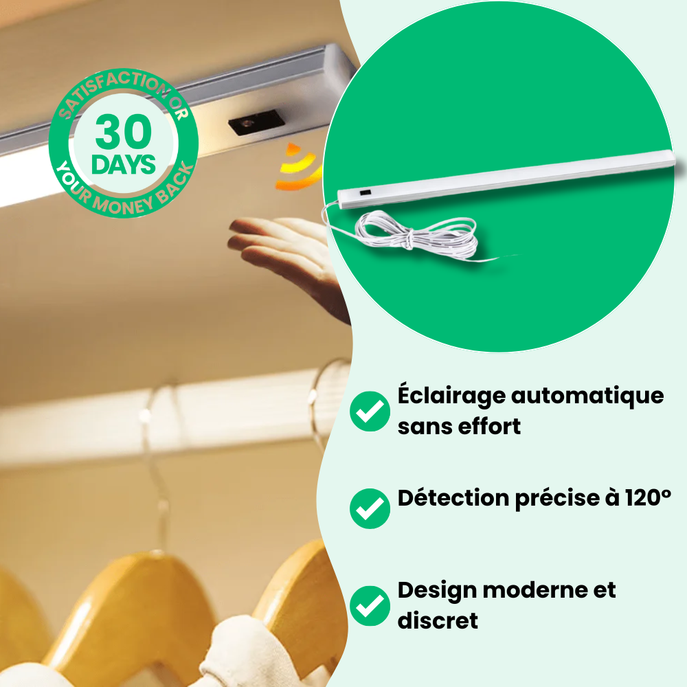 Lámpara LED con Detector de Movimiento de Techo