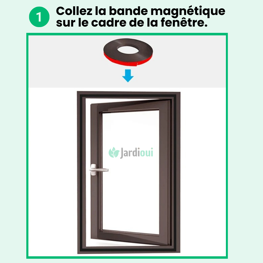 Mosquitera magnética personalizada