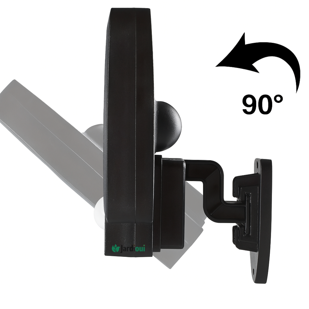 Potente lámpara solar con sensor de movimiento
