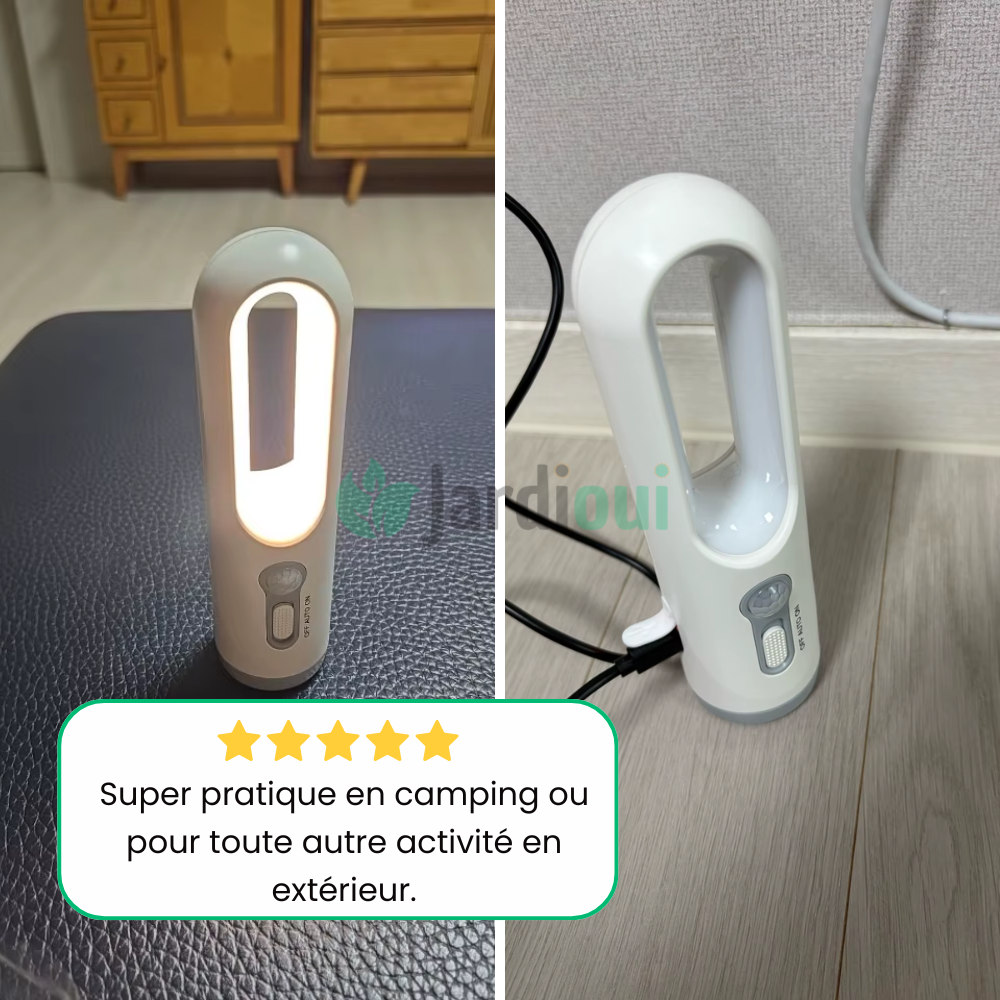 Lámpara de Noche con Detector de Movimiento Recargable