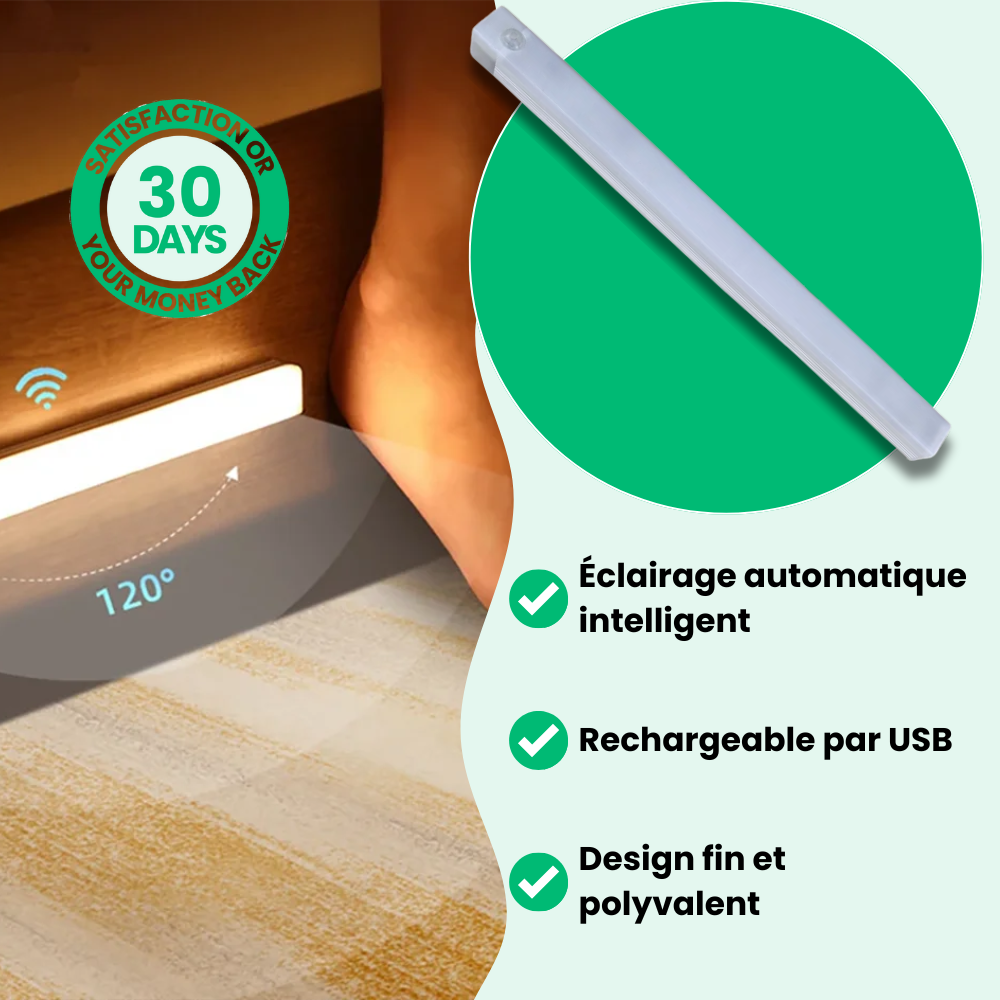 Lámpara LED con Detector de Movimiento Interior