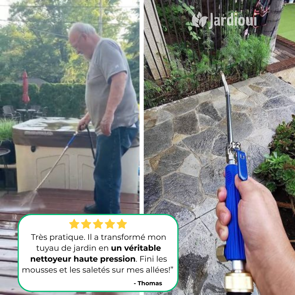 Extensión de manguera de jardín de alta presión