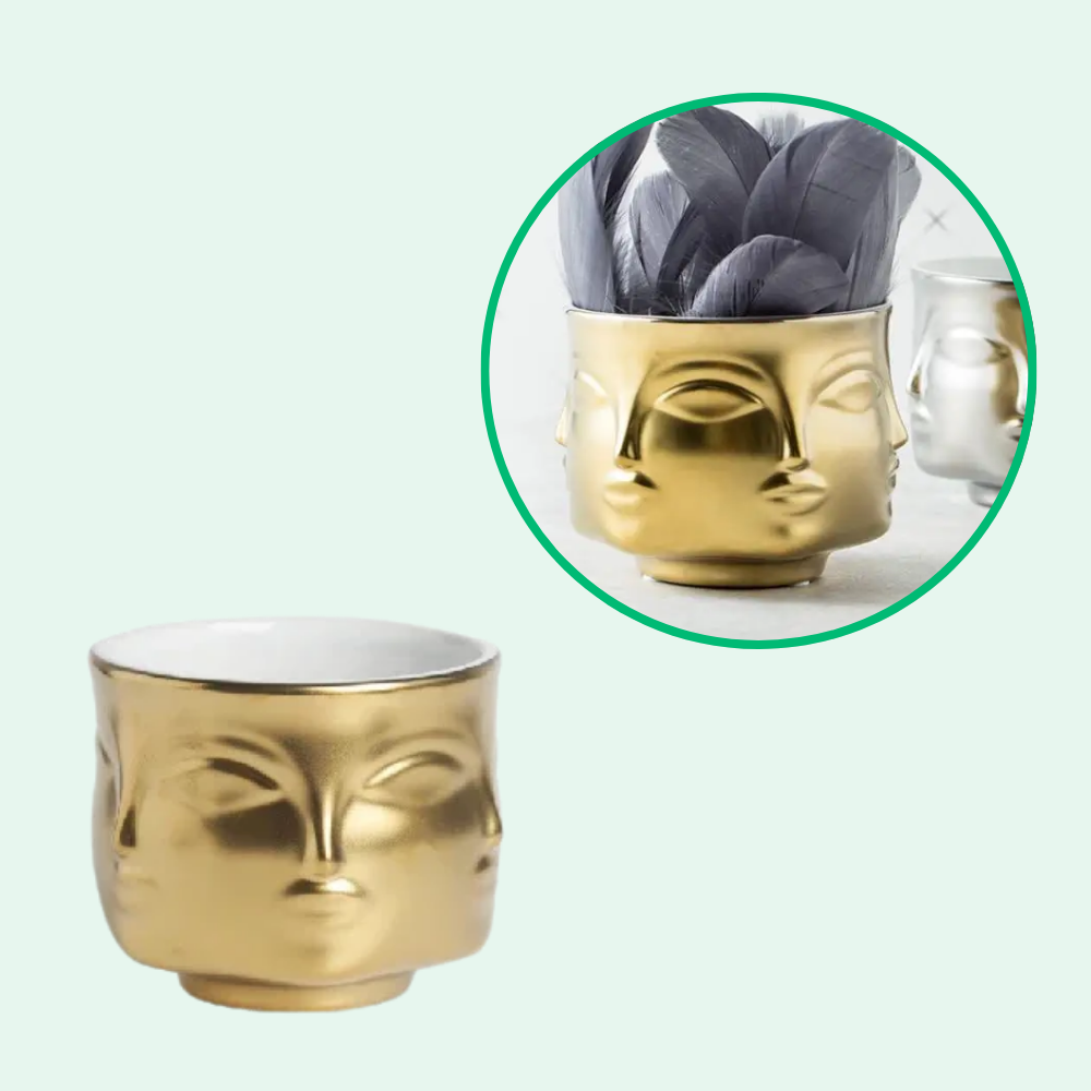 Maceta De Cara Artística