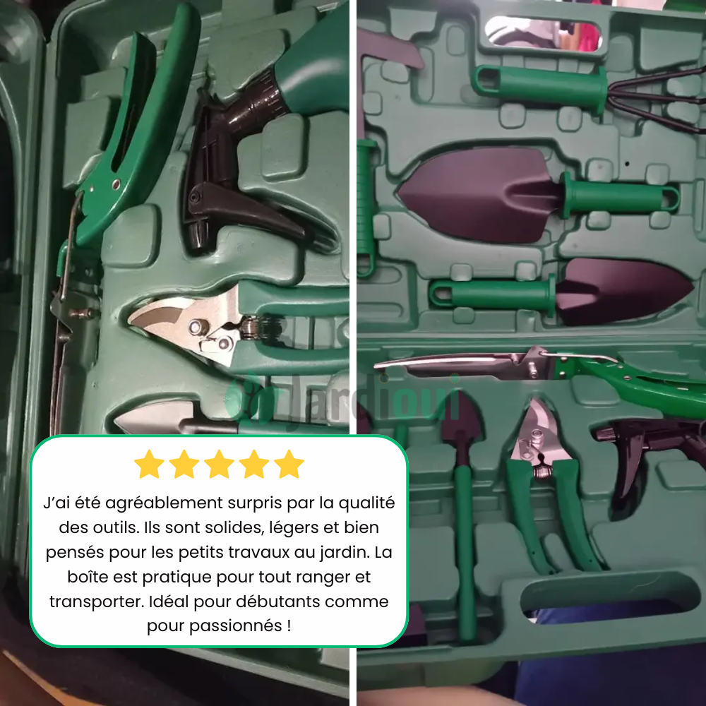 Kit de herramientas de jardín multifuncional