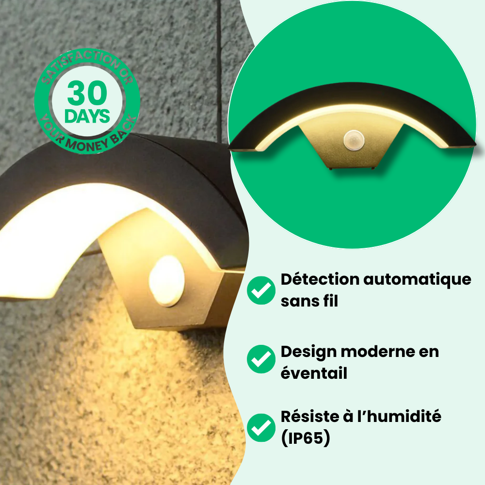 Lámpara Detector de Movimiento Pasillo Ventilador Inalámbrico
