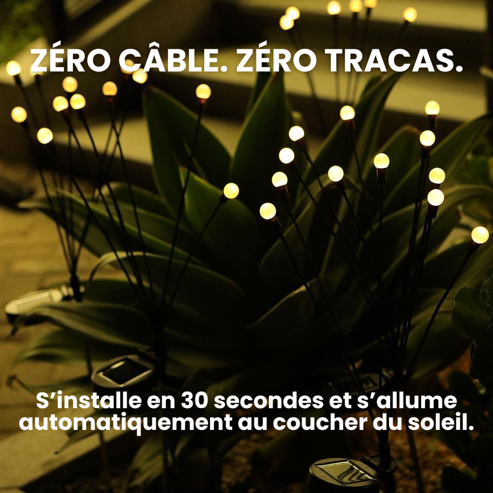 Lámparas LED Lucioles de Energía Solar - Oferta Especial