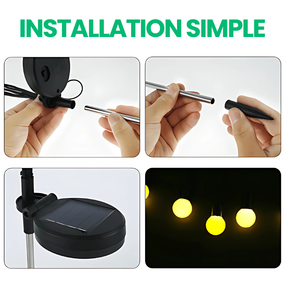 Lámparas LED Lucioles de Energía Solar - Oferta Especial