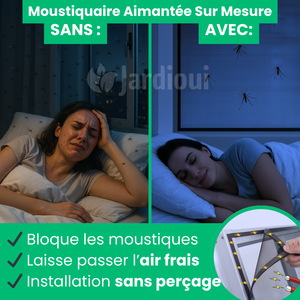 Mosquitera magnética personalizada