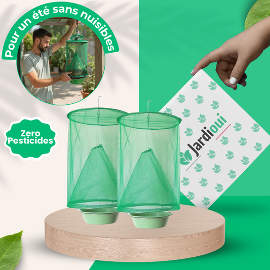 Trampa para moscas colgante para exteriores ultraeficaz