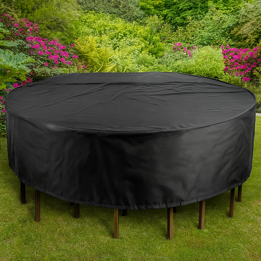 Funda protectora para mesa de jardín impermeable ultrarresistente