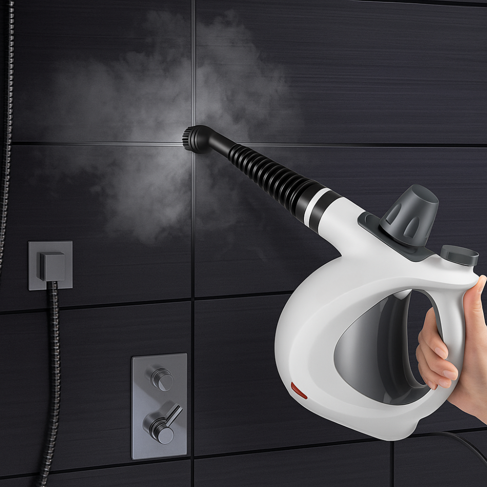 Limpiador a vapor compacto para múltiples superficies
