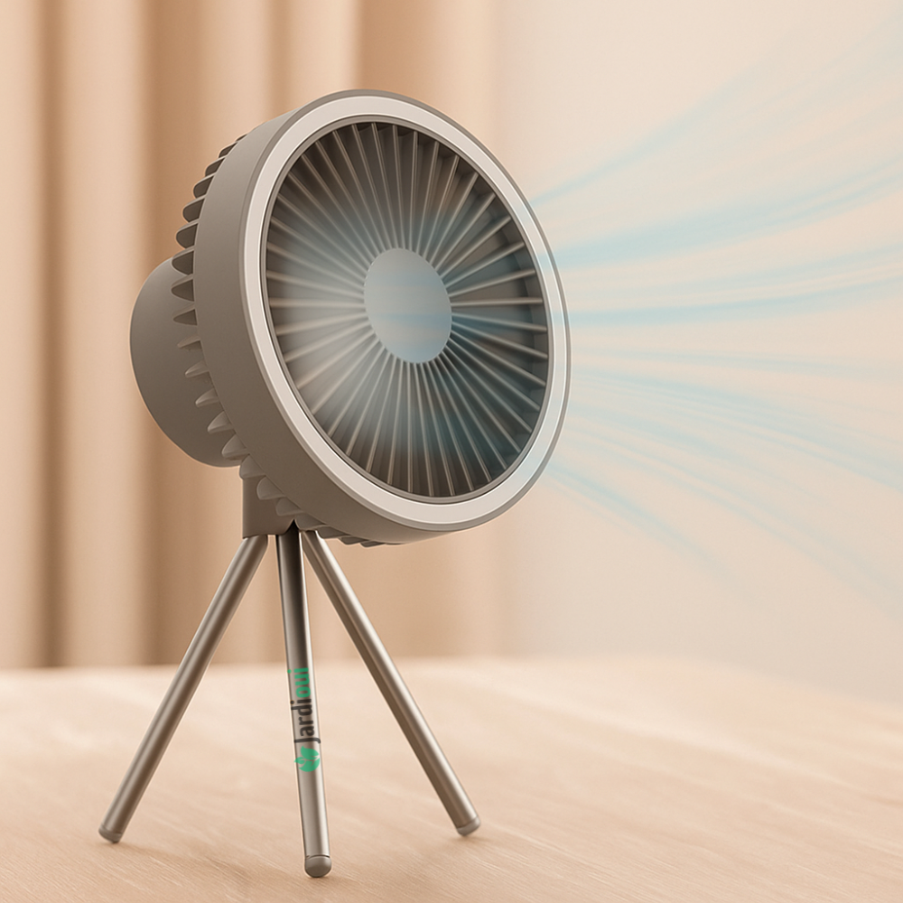 El ventilador portátil multifunción premium