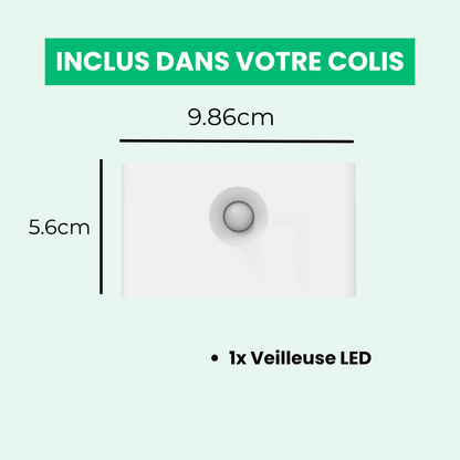 Luz nocturna LED de inducción inalámbrica