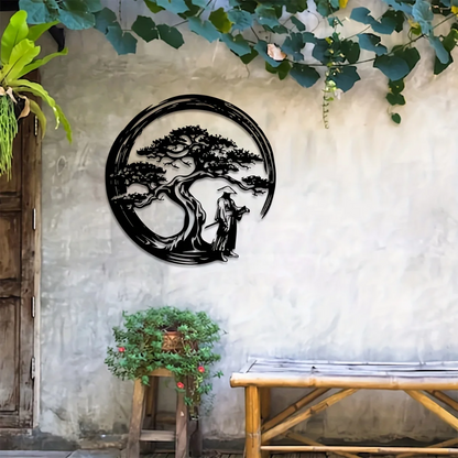 Décoration Murale Bonsaï Japonais