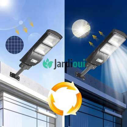 Farola solar para exteriores con sensor de movimiento ultrapotente