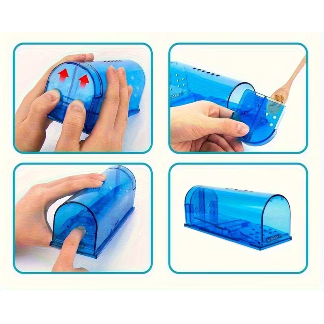 Piège à Souris Sans Cruauté Réutilisable (2PCS)