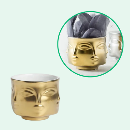 Maceta De Cara Artística