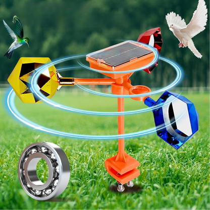 Répulseur Solaire Intelligent Multi-Zone pour Animaux