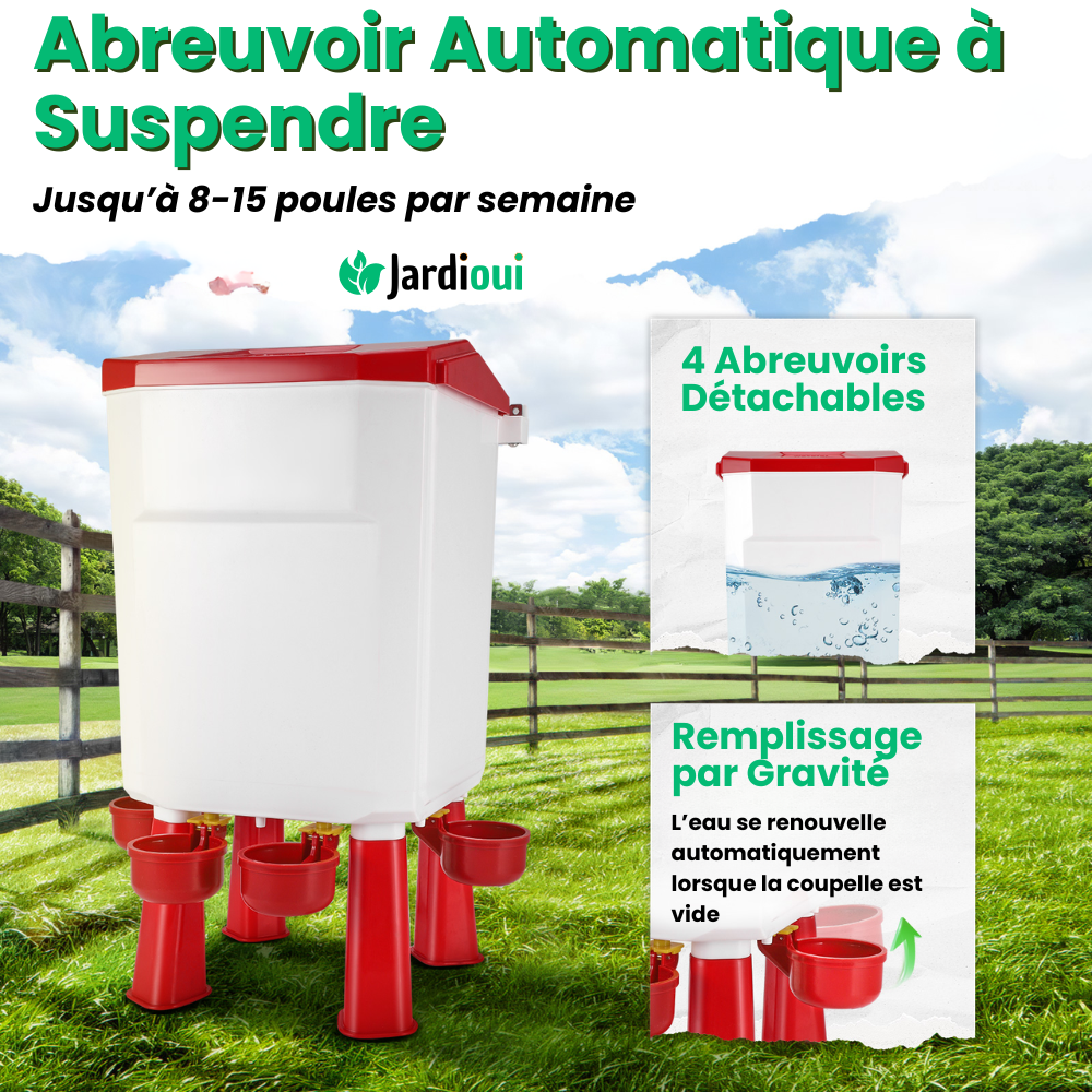 Comedero Automático Profesional para Gallinero