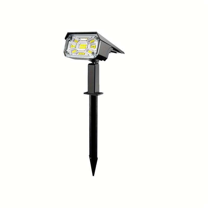 Jardioui 1 Pièces (29.90 €/ pcs) / Lumière blanche Lampes Solaires LED d'Extérieur Étanches au Design Élégant