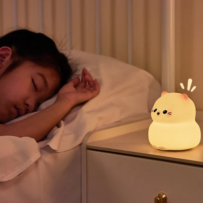 Jardioui 1 Veilleuse (39.90 €/ pcs) Veilleuse Chaton Doux Lumineux