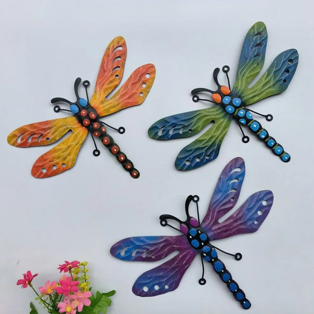 Jardioui 3 Libellules (10.00 €/ pcs) Libellule Magique  Décorative de Jardin