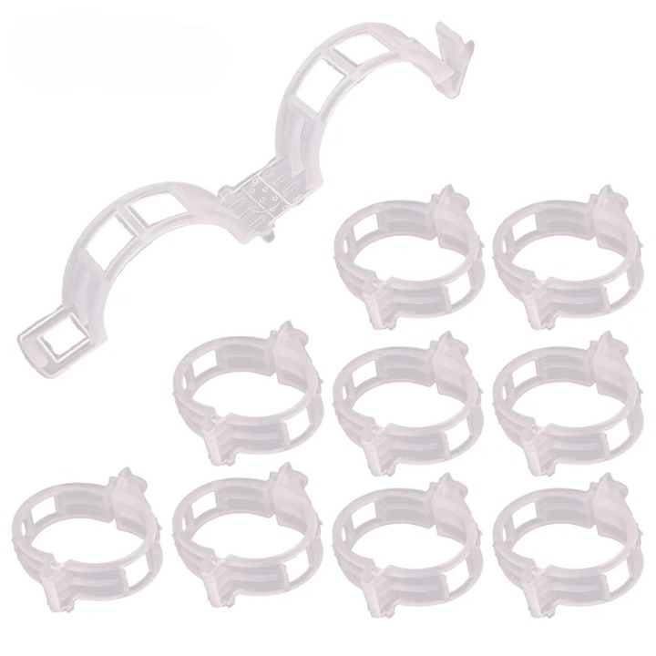 Jardioui 40 Clips ( 30 + 10 Offerts) Clips de Support Réutilisables Pratiques pour Plantes