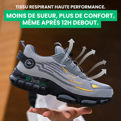 Jardioui Chaussures de Sécurité Ultra-Résistantes Premium