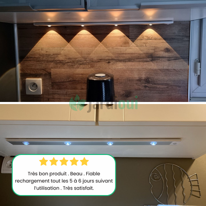 Jardioui Éclairage Premium LED avec capteur de mouvement