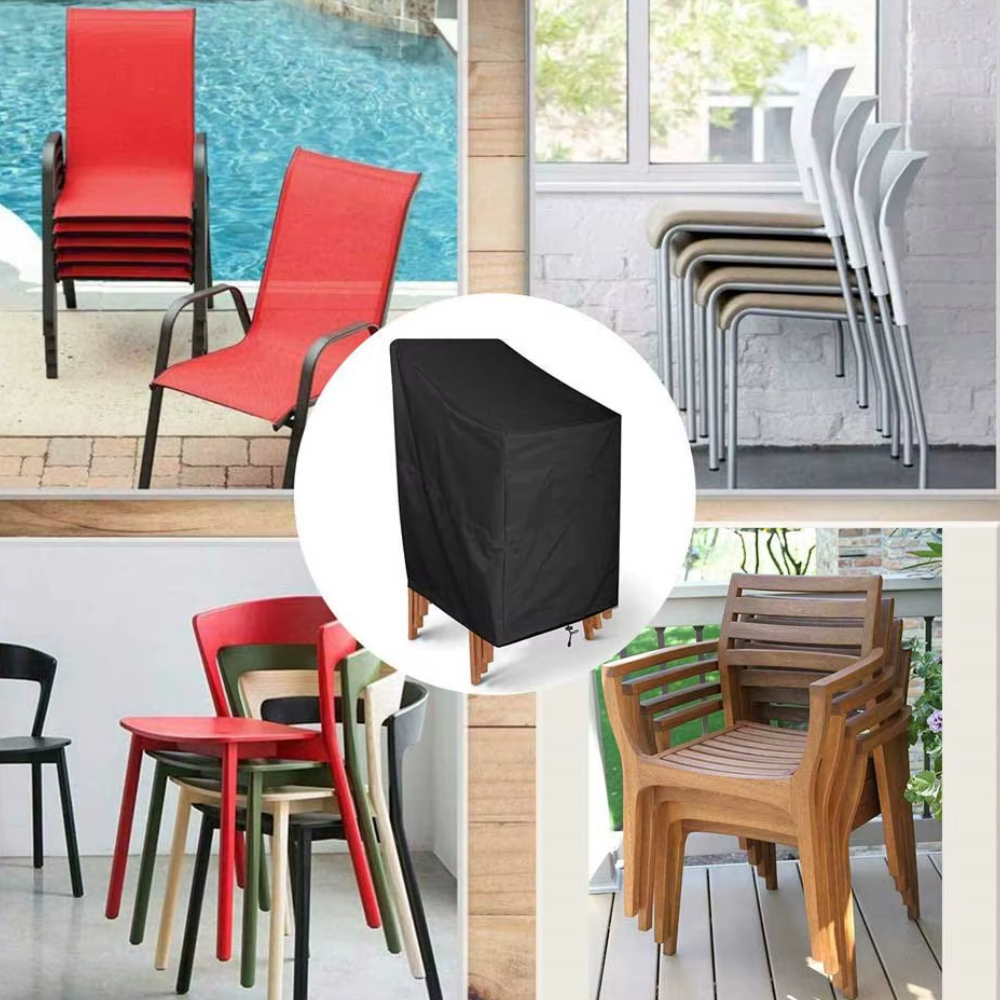 Jardioui Housse Chaise de Jardin Anti-Poussière