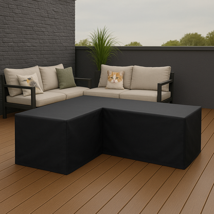 Jardioui Housse Ultra-Résistante pour Canapé d'Extérieur