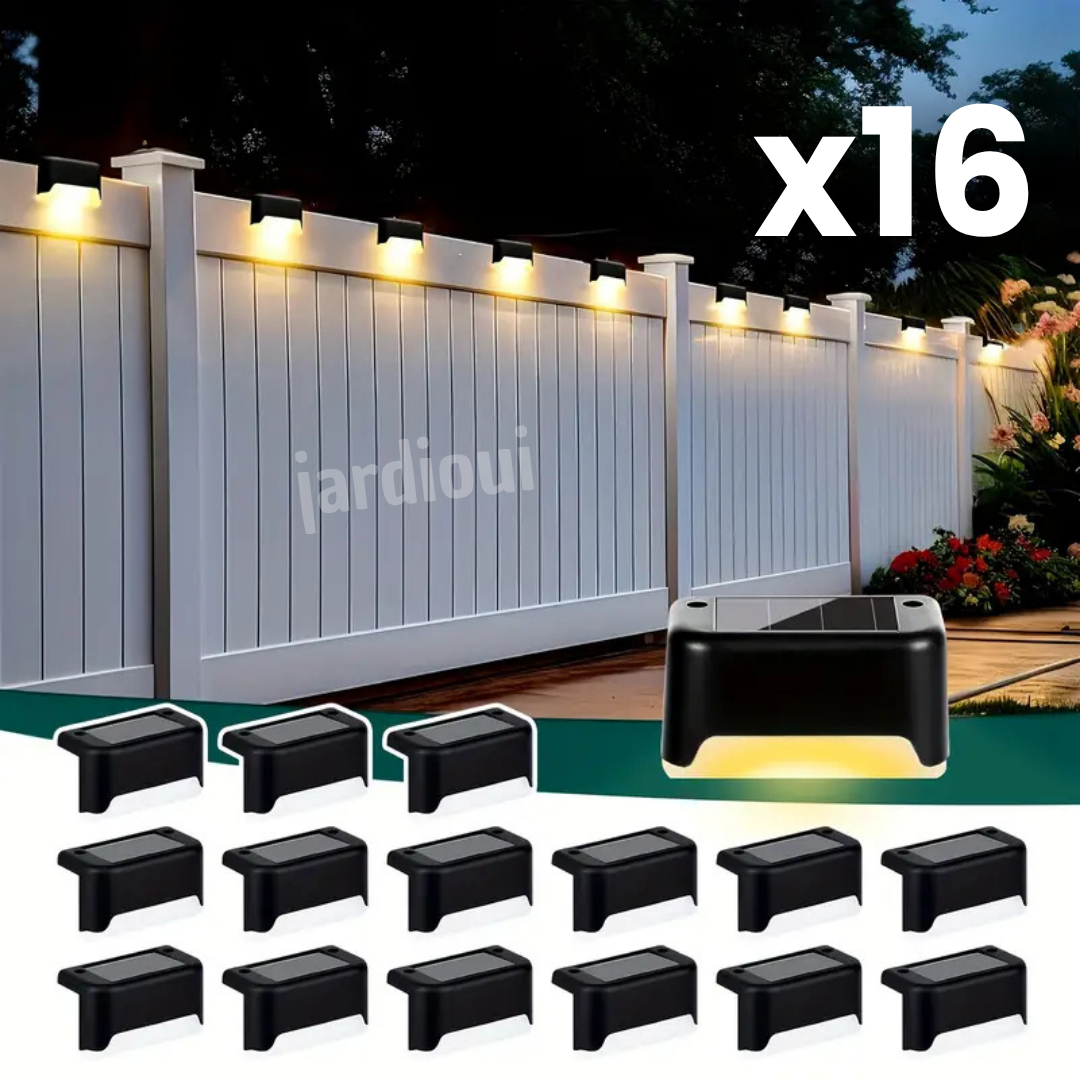 Jardioui Lampe Solaire Automatique et Étanche  | LumiZen