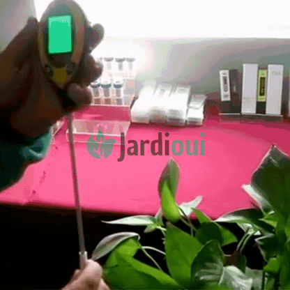 Jardioui PH-mètre de Sol Numérique Multifonction 4 en 1