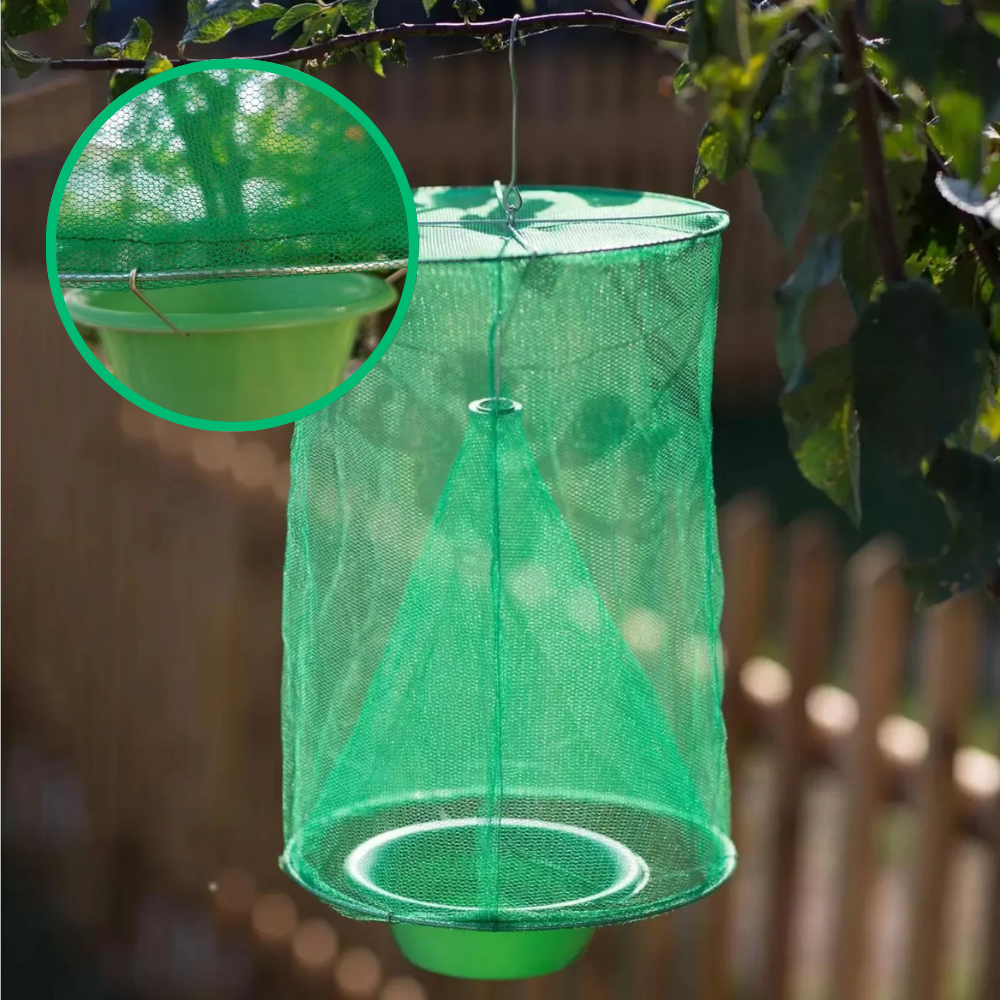 Jardioui Piège à mouches Suspendu d'Extérieur Ultra Efficace