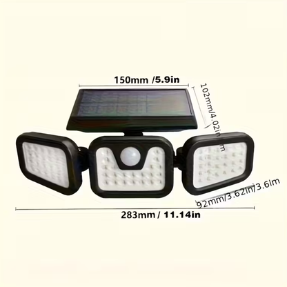 Jardioui Projecteur Solaire Détecteur Haute Performance