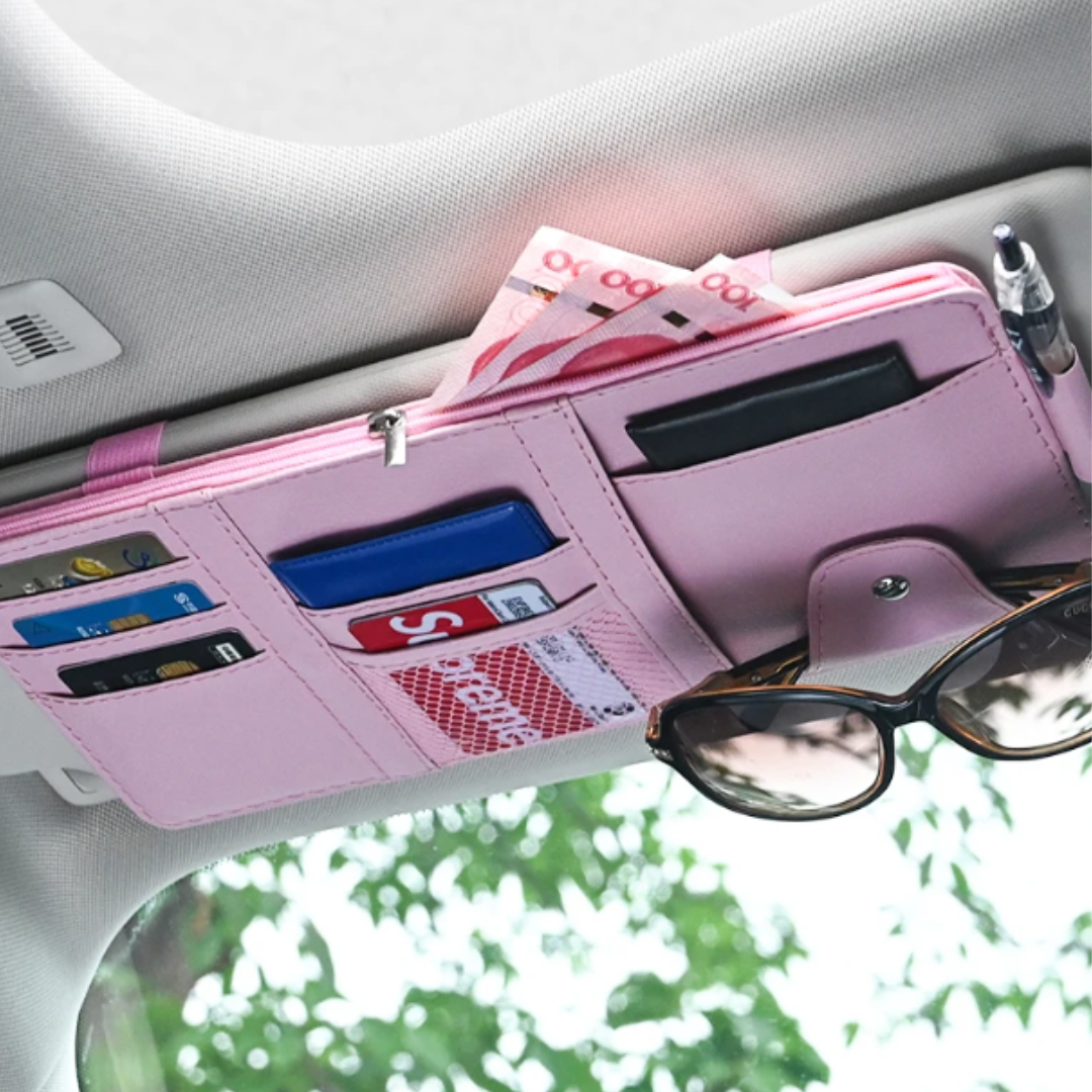 Jardioui Rose Organisateur Pare-Soleil Pratique