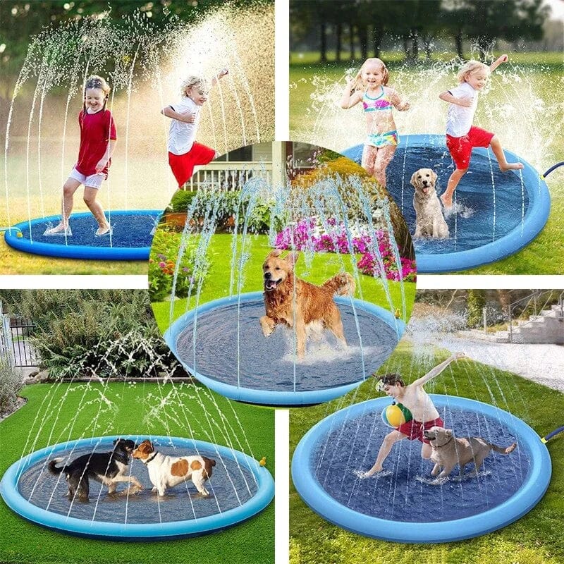 Jardioui Tapis Piscine-Fontaine Pour Chien AmiCool™