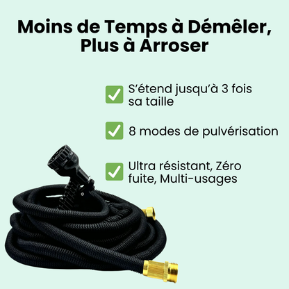 Jardioui Tuyau d'Arrosage Extensible Premium