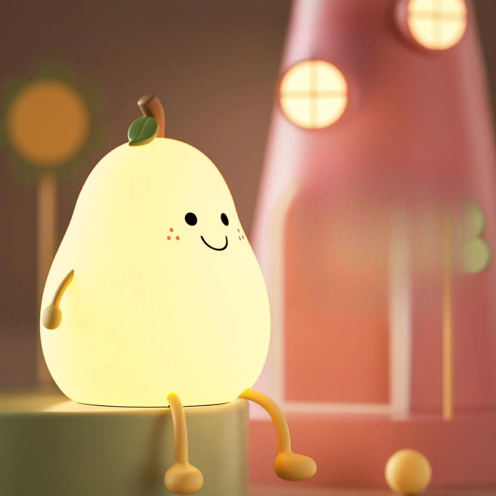 Jardioui Veilleuse Poire Mignonne Lumineuse